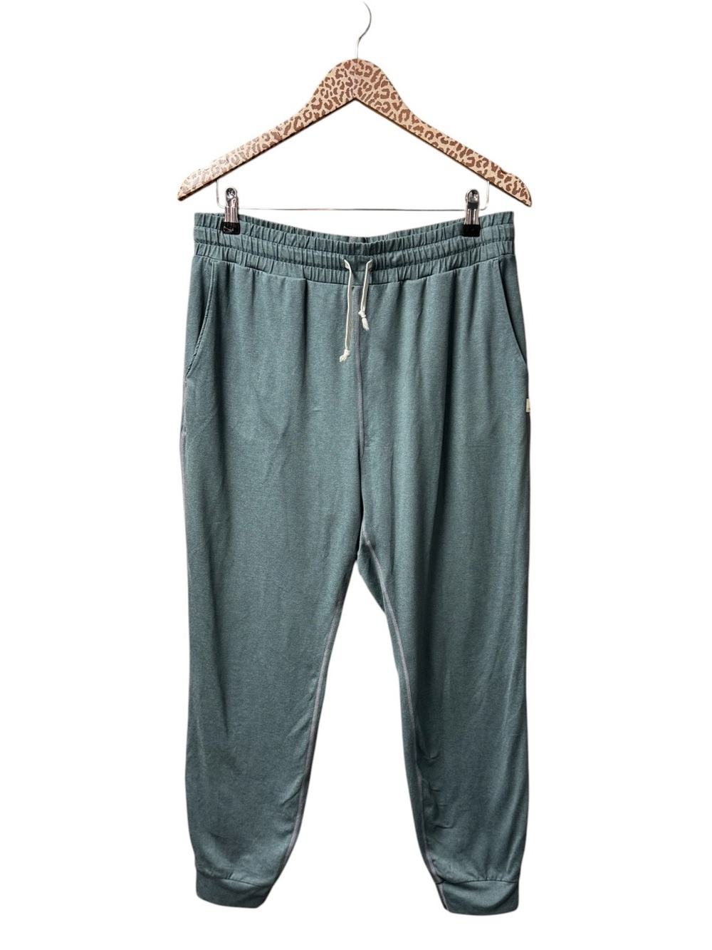 Vuori Performance Joggers Womens Pants Pull On DreamKnit Green XL READ